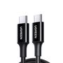 Ugreen US300 USB-C / USB-C 480Mb/s 5A 2m cable - black, Ugreen 6957303883721 6957303883721