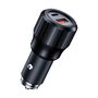 Choetech TC0010 USB-C USB-A PD 63W car charger - black, Choetech 6932112102959 6932112102959