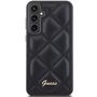 Guess GUHCS23FEPSQSQSK S23 FE S711 black/black hardcase Quilted Metal Logo, Guess 3666339218713 3666339218713