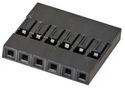 HOUSING, CRIMP, RECEPTACLE, 2.54MM, 6WAY 2226A-06