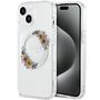 Guess IML Flowers Wreatch MagSafe Case for iPhone 15 / 14 / 13 - Transparent, Guess 3666339221706 3666339221706