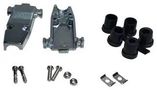 D SUB COVER, 180DEG, ZINC ALLOY MC001562