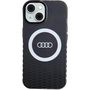 Audi IML Big Logo MagSafe case for iPhone 15 / 14 / 13 - black, Audi 6955250227292 6955250227292