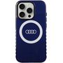 Audi IML Big Logo MagSafe case for iPhone 15 Pro - blue, Audi 6955250227384 6955250227384