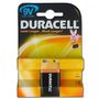 Alkaline Battery 6LR61 (1604, 6F22, 522) 9V Duracell 1604A/DUR 5000394077225; 5000394125308