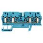 Feed-through terminal block, Tension-clamp connection, 2.5 mm², 800 V, 24 A, Number of connections: 4 Weidmuller 1608580000 04008190076849