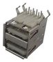 USB STACKED, 2.0 TYPE A, 2PORT, VERTICAL 61400826021
