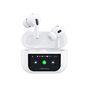 Dudao U19 in-ear TWS wireless Bluetooth 5.3 headphones with LED display - white, Dudao 6976625332724 6976625332724