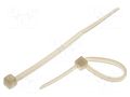 Cable tie; L: 62mm; W: 2.4mm; natural; polyamide; 78.5N; Ømax: 11mm KSS WIRING CV-060