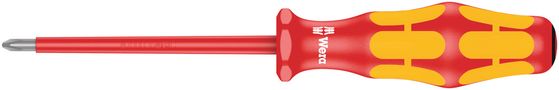165 i PZ VDE Insulated screwdriver for Pozidriv screws, PZ 0x80, Wera 05006160001