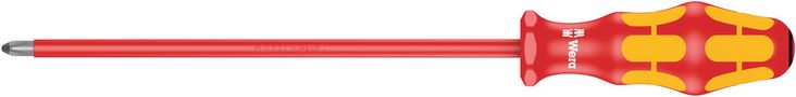 165 i PZ VDE Insulated screwdriver for Pozidriv screws, PZ 2x200, Wera 05006165001