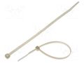 Cable tie; L: 203mm; W: 3.2mm; natural; polyamide; 176.5N; Ømax: 53mm KSS WIRING CV-200S