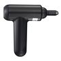 Rechargeable massage gun with LED 4 heads Black 16770048 5707160022556