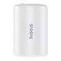Baseus PocketGo Pro tourist pump with air deflation function and LED flashlight - white, Baseus C11157700221-01 C11157700221-01
