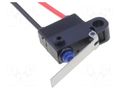 Microswitch SNAP ACTION; 0.1A/125VAC; 2A/12VDC; with lever; IP67 OMRON Electronic Components D2HW-C222M