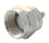 RF COAXIAL, F, STRAIGHT PLUG, 75OHM 222113