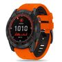 Tech-Protect IconBand Pro Strap for Garmin Fenix 3 / 5X / 3HR / 5X Plus / 6X / 6X Pro / 7X - Orange-Black, Tech-Protect 5906203694501 5906203694501