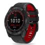 Tech-Protect IconBand Pro Strap for Garmin Fenix 3 / 5X / 3HR / 5X Plus / 6X / 6X Pro / 7X - Black/Red, Tech-Protect 5906203694457 5906203694457
