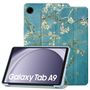 Tech-Protect SmartCase for Samsung Galaxy Tab A9 8.7&quot; X110 / X115 - blue with sakura flowers, Tech-Protect 5906203696291 5906203696291