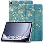 Tech-Protect SmartCase for Samsung Galaxy Tab A9+ 11&quot; X210 / X215 / X216 - blue with sakura flowers, Tech-Protect 5906203696260 5906203696260