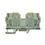 Feed-through terminal block, Tension-clamp connection, 35 mm², 800 V, 125 A, Number of connections: 2 Weidmuller 1739620000 04008190957070