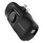 Wozinsky WF16-YLS 5000mAh 15W Lightning Mini Power Bank with Built-in USB-C Cable and Apple Watch Charger - Black, Wozinsky 5907769364532 5907769364532