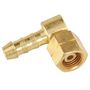 Adapter angle connector 1/4'' LH for connecting a gas hose 8x15 mm, Meva U4352 U4352