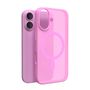 Puro Daylight MagSafe Silicone Case for iPhone 16 - Pink, Puro PUIPC1661DAYLROSE PUIPC1661DAYLROSE