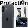 Spigen Ultra Hybrid iPhone 16 Plus Case - Clear, Spigen 8809971229845 8809971229845