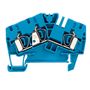 Feed-through terminal block, Tension-clamp connection, 4 mm², 800 V, 32 A, Number of connections: 3 Weidmuller 1770860000 04032248121205