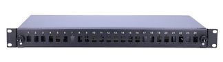 Extralink 24 Core | Patch panel | 24 port, black, EXTRALINK EX.3012 5902560363012