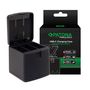 PATONA Premium triple charger charging box for GoPro Hero 9 10 11 12 incl. USB-C cable , PATONA 1795 4055655240536