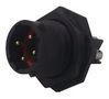 RECEPTACLE, SCREW, SIZE12, 4WAY, PIN UTS7124PSCR