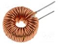 Inductor: wire; THT; 120uH; 2A; 100mΩ; Inductor: toroidal; Ø: 15mm FERROCORE DLV-121-M2.0