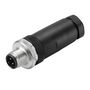 Round plug (field customisable), pin, straight, Screw connection, M12, 0.14 mm², 0.75 mm², 6 - 8 mm, Number of poles: 5, Shield connection: No Weidmuller 1807350000 04032248278572