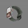 UAG Civilian Silicone Strap for Apple Watch 42 / 44 / 45 / 46 / 49mm - Green, UAG 194002117272 194002117272