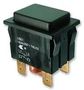 SWITCH, DPST, 16A, BLACK 1661.0201-00