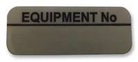 LABEL, EQUIPMENT NO, PK100 7827642