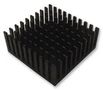 LED HEATSINK, WITH PINS, SQUARE ICK PGA 14 X 14 X 14