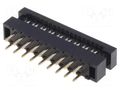 Connector: IDC; PIN: 18; THT; for ribbon cable; 2mm; 2x9; 1mm CONNFLY DS1018-02-18B2