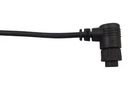 CIRCULAR CONNECTOR, R/A, 4WAY, 1M, BLACK 2CT3010-W04400