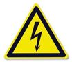 LABEL,  WARNING FLASH, 25MM, CARD OF 10 ESSW1-025