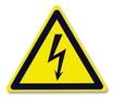 LABEL,  WARNING FLASH, 25MM, CARD OF 10 ESSW1-025