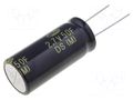 Capacitor: supercapacitor; Body dim: Ø18x40mm; 50F; ±20%; THT; EDLC SAMWHA DS5U506M18040BB