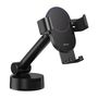 Gravity car mount for Baseus Tank phone with suction cup (black), Baseus SUYL-JY01