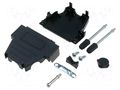 Enclosure for connectors: D-Sub; D-Sub 25pin,D-Sub HD 44pin ENCITECH DSSK-P-25-L-K
