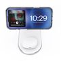 2in1 Puro Mag Station Wireless Charging Station for Phone and Headphones - White, Puro PUFCCSQIMAG5WHI PUFCCSQIMAG5WHI