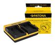 PATONA Dual Ladegerät f. Leica Panasonic DMW-BMB9 V-Lux V-Lux 2 VLux 2 II Panasonic inkl. Micro-USB, PATONA 191619 4055655187367