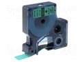 Tape; 12mm; 7m; green; Character colour: black DYMO DYMO.45019