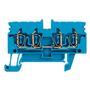 Feed-through terminal block, Tension-clamp connection, 2.5 mm², 800 V, 24 A, Number of connections: 4 Weidmuller 1933750000 04032248586783
